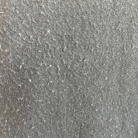 J Crew Black Stretch-wool V-neck tunic sweater - Picture 5 of 11